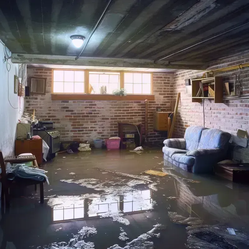 Flooded Basement Cleanup in Bath, MI